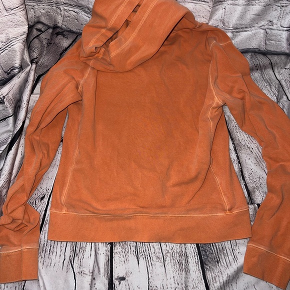 Orange Zip-Up Hoodie - Picture 2 of 5